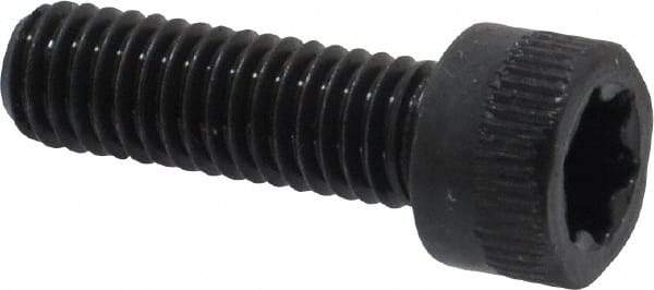 Camcar - #10-32 UNF Torx Plus Drive, Socket Cap Screw - Alloy Steel, Black Oxide Finish, Fully Threaded, 5/8" Length Under Head - USA Tool & Supply
