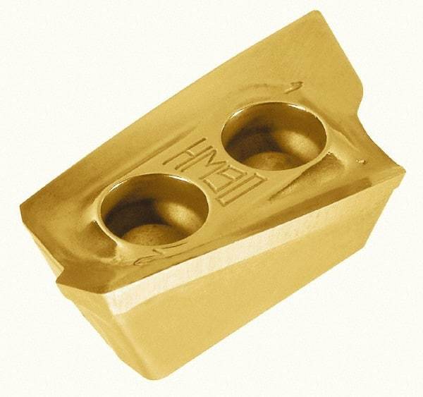 Iscar - HP ADKT2207 Grade IC328 Carbide Milling Insert - TiCN Finish, 0.2953" Thick, 0.8mm Corner Radius - USA Tool & Supply