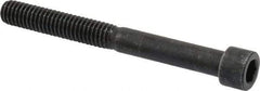 Made in USA - 5/16-18 UNC Hex Socket Drive, Socket Cap Screw - Alloy Steel, Black Oxide Finish, Partially Threaded, 3" Length Under Head - USA Tool & Supply