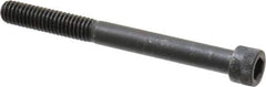 Made in USA - 5/16-18 UNC Hex Socket Drive, Socket Cap Screw - Alloy Steel, Black Oxide Finish, Partially Threaded, 3-1/4" Length Under Head - USA Tool & Supply