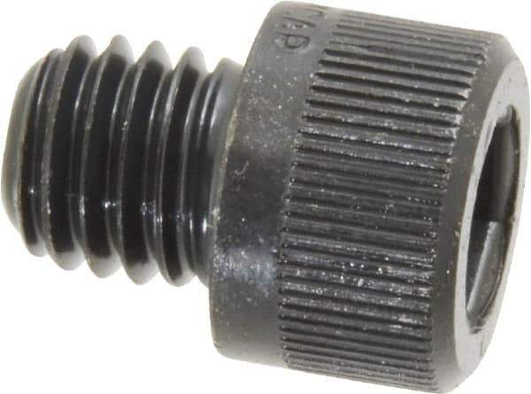 Made in USA - 1/2-13 UNC Hex Socket Drive, Socket Cap Screw - Alloy Steel, Black Oxide Finish, Fully Threaded, 1/2" Length Under Head - USA Tool & Supply