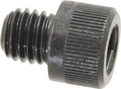 Made in USA - 1/2-13 UNC Hex Socket Drive, Socket Cap Screw - Alloy Steel, Black Oxide Finish, Fully Threaded, 1/2" Length Under Head - USA Tool & Supply