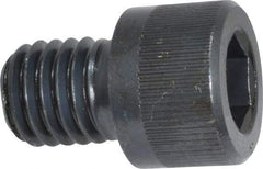 Made in USA - 1/2-13 UNC Hex Socket Drive, Socket Cap Screw - Alloy Steel, Black Oxide Finish, Fully Threaded, 5/8" Length Under Head - USA Tool & Supply