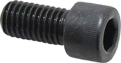 Made in USA - 1/2-13 UNC Hex Socket Drive, Socket Cap Screw - Alloy Steel, Black Oxide Finish, Fully Threaded, 1" Length Under Head - USA Tool & Supply