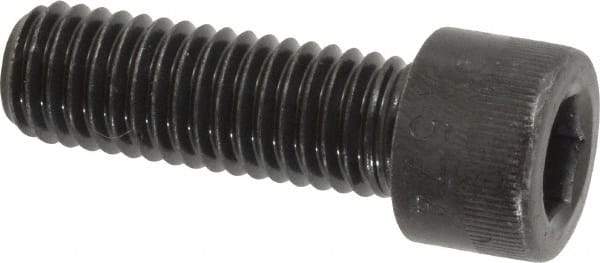 Made in USA - 1/2-13 UNC Hex Socket Drive, Socket Cap Screw - Alloy Steel, Black Oxide Finish, Fully Threaded, 1-1/2" Length Under Head - USA Tool & Supply