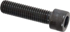 Made in USA - 1/2-13 UNC Hex Socket Drive, Socket Cap Screw - Alloy Steel, Black Oxide Finish, Fully Threaded, 2" Length Under Head - USA Tool & Supply