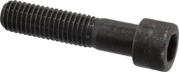 Made in USA - 1/2-13 UNC Hex Socket Drive, Socket Cap Screw - Alloy Steel, Black Oxide Finish, Partially Threaded, 2-1/4" Length Under Head - USA Tool & Supply