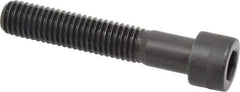 Made in USA - 1/2-13 UNC Hex Socket Drive, Socket Cap Screw - Alloy Steel, Black Oxide Finish, Partially Threaded, 2-3/4" Length Under Head - USA Tool & Supply