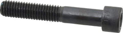 Made in USA - 1/2-13 UNC Hex Socket Drive, Socket Cap Screw - Alloy Steel, Black Oxide Finish, Partially Threaded, 3" Length Under Head - USA Tool & Supply
