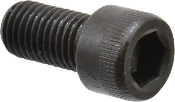 Made in USA - 5/16-24 UNF Hex Socket Drive, Socket Cap Screw - Alloy Steel, Black Oxide Finish, Fully Threaded, 5/8" Length Under Head - USA Tool & Supply