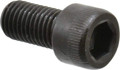 Made in USA - 5/16-24 UNF Hex Socket Drive, Socket Cap Screw - Alloy Steel, Black Oxide Finish, Fully Threaded, 5/8" Length Under Head - USA Tool & Supply