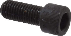 Made in USA - 5/16-24 UNF Hex Socket Drive, Socket Cap Screw - Alloy Steel, Black Oxide Finish, Fully Threaded, 3/4" Length Under Head - USA Tool & Supply