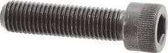 Made in USA - 5/16-24 UNF Hex Socket Drive, Socket Cap Screw - Alloy Steel, Black Oxide Finish, Fully Threaded, 1-1/4" Length Under Head - USA Tool & Supply
