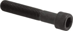 Made in USA - 5/16-24 UNF Hex Socket Drive, Socket Cap Screw - Alloy Steel, Black Oxide Finish, Partially Threaded, 1-3/4" Length Under Head - USA Tool & Supply