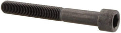 Made in USA - 5/16-24 UNF Hex Socket Drive, Socket Cap Screw - Alloy Steel, Black Oxide Finish, Partially Threaded, 2-1/2" Length Under Head - USA Tool & Supply