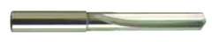 6mm Dia. - Carbide Straight Flute 4XD Drill-130Â° 4-Facet Point-Coolant-Bright - USA Tool & Supply