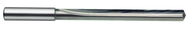 27/64 Dia. - Carbide Straight Flute 7xD Drill-130° 4-Facet Point-Coolant-Bright - USA Tool & Supply