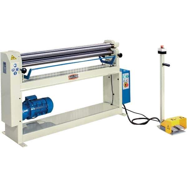 Baileigh - Slip Rolls Machine Type: Floor Power Type: Electric - USA Tool & Supply