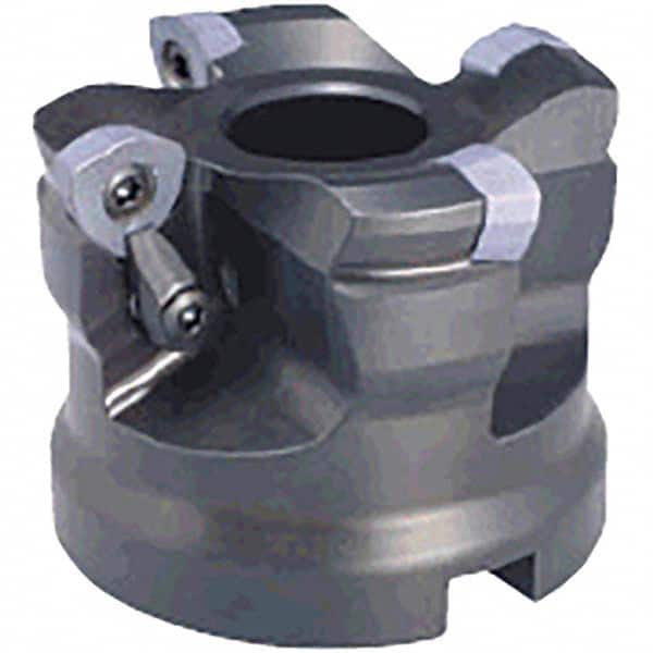 Tungaloy - 3" Cut Diam, 1" Arbor Hole, Indexable High-Feed Face Mill - USA Tool & Supply