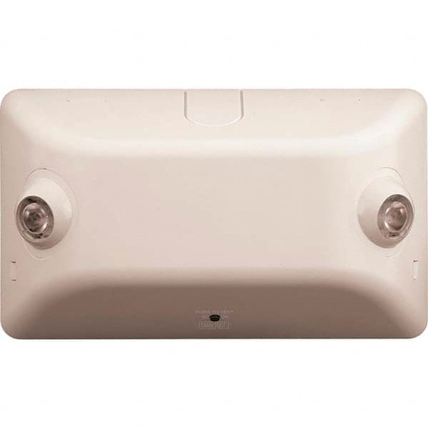 Hubbell Lighting - Emergency Lights Emergency Light Type: Emergency Lighting Unit Number of Heads: 2 - USA Tool & Supply