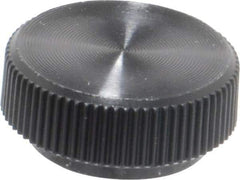 Made in USA - Knurled Plastic Thumb Screw - 13mm OAL, 13mm Head Diam x 5.5mm Head Height - USA Tool & Supply
