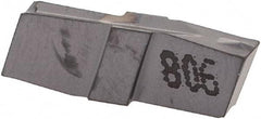 Iscar - 247020GIP Grade IC908, 2.47mm Cutting Width Carbide Grooving Insert - Neutral, 0.2mm Corner Radius, TiAlN Finish - USA Tool & Supply