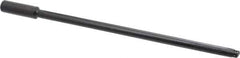 Allied Machine and Engineering - Series 0, 33/64 to 11/16" Diam, 3/4" Diam Straight Shank, Straight Flute Spade Drill - 11-5/8" Max Depth, 12-35/64" Body Length, 14-13/16" OAL, Long Length, Through Coolant - USA Tool & Supply