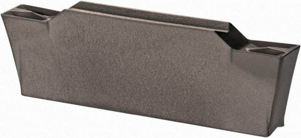 Iscar - 24GDMW Grade IC20, 2.4mm Cutting Width Carbide Grooving Insert - 18mm Max Depth of Cut, Neutral, 0.18mm Corner Radius, Uncoated - USA Tool & Supply