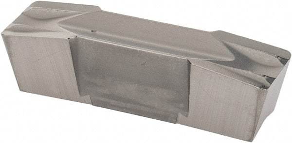 Iscar - 800E080GIF Grade IC20, 8mm Cutting Width Carbide Grooving Insert - 4.8 & 27mm Max Depth of Cut, Neutral, 0.79mm Corner Radius, Uncoated - USA Tool & Supply