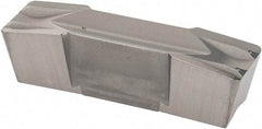Iscar - 800E080GIF Grade IC20, 8mm Cutting Width Carbide Grooving Insert - 4.8 & 27mm Max Depth of Cut, Neutral, 0.79mm Corner Radius, Uncoated - USA Tool & Supply
