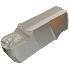 Iscar - 500E250GIFI Grade IC20, 5mm Cutting Width Carbide Grooving Insert - 13.5mm Max Depth of Cut, Neutral, 2.5mm Corner Radius, Uncoated - USA Tool & Supply