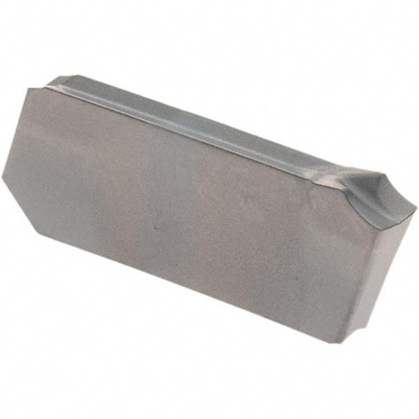 Iscar - 22J8GIM Grade IC20, 2.2mm Cutting Width Carbide Grooving Insert - Right Hand, 0.17mm Corner Radius, Uncoated - USA Tool & Supply