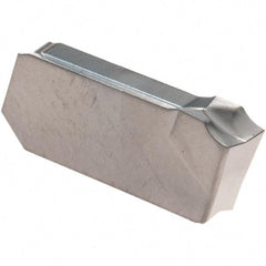 Iscar - 3J4GIM Grade IC20, 3mm Cutting Width Carbide Grooving Insert - Right Hand, 0.22mm Corner Radius, Uncoated - USA Tool & Supply