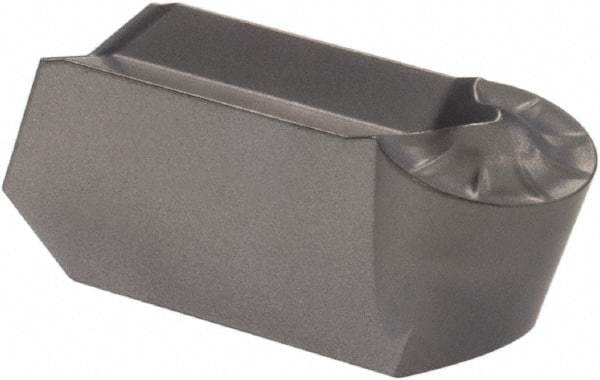 Iscar - 630GIMY Grade IC20, 6mm Cutting Width Carbide Grooving Insert - 3mm Max Depth of Cut, Neutral, 3mm Corner Radius, Uncoated - USA Tool & Supply