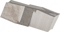Iscar - 300000GIP Grade IC20, 3mm Cutting Width Carbide Grooving Insert - 13mm Max Depth of Cut, Neutral, Uncoated - USA Tool & Supply