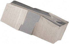 Iscar - 315015GIP Grade IC20, 3.15mm Cutting Width Carbide Grooving Insert - 13mm Max Depth of Cut, Neutral, 0.15mm Corner Radius, Uncoated - USA Tool & Supply