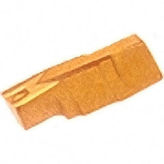 Iscar - 31802022GIP Grade IC20, 3.18mm Cutting Width Carbide Grooving Insert - 3.5mm Max Depth of Cut, Neutral, 0.2mm Corner Radius, Uncoated - USA Tool & Supply