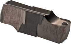 Iscar - 318159GIPI Grade IC20, 3.18mm Cutting Width Carbide Grooving Insert - Neutral, 1.6mm Corner Radius, Uncoated - USA Tool & Supply