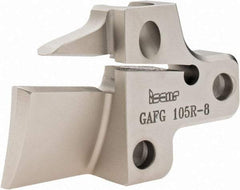 Iscar - Right Hand Cut, 8mm Insert Width, Cutoff & Grooving Support Blade for Indexables - 25mm Max Depth of Cut - USA Tool & Supply