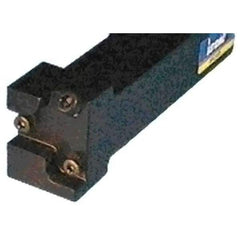 Iscar - GHAP, External, Right Hand, Indexable Grooving Tool Holder - GDM.. 808, GI.. 8.. Insert Compatibility, 1-1/4" Shank Height, 1-1/4" Shank Width, 6.1" OAL - USA Tool & Supply