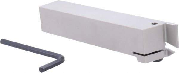 Iscar - GHD, External, Left Hand, 0.4" Max Depth of Cut, 0.157 to 0.197" Groove Width, Indexable Grooving Tool Holder - GI.. Insert Compatibility, 1" Shank Height, 1" Shank Width, 6" OAL - USA Tool & Supply