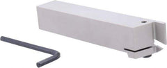 Iscar - GHD, External, Left Hand, 0.4" Max Depth of Cut, 0.157 to 0.197" Groove Width, Indexable Grooving Tool Holder - GI.. Insert Compatibility, 1" Shank Height, 1" Shank Width, 6" OAL - USA Tool & Supply