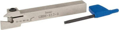 Iscar - External Thread, 0.33" Max Depth of Cut, 0.11" Min Groove Width, 4-1/2" OAL, Right Hand Indexable Grooving Cutoff Toolholder - 1/2" Shank Height x 1/2" Shank Width, GI.., GPV.., TIP.. Insert Style, GHD Toolholder Style, Series Cut Grip - USA Tool & Supply