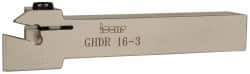 Iscar - Right Hand Cut, GI.., GPV.., TIP.. Insert, Indexable Cutoff Toolholder - 9mm Max Depth of Cut, 16mm Shank Width, 16mm Shank Height, 110mm OAL - USA Tool & Supply