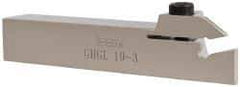 Iscar - GHG, Left Hand Cut, 1.58" Max Workpc Diam, GI..,TIP.. Insert, Indexable Cutoff Toolholder - 0.79 Max Depth of Cut, 3/4" Shank Width, 3/4" Shank Height, 4-1/2" OAL - USA Tool & Supply