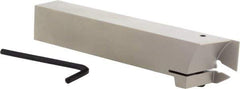 Iscar - External Thread, 0.67" Max Depth of Cut, 0.016" Min Groove Width, 6" OAL, Left Hand Indexable Grooving Cutoff Toolholder - 1" Shank Height x 1" Shank Width, GI.. Insert Style, GHG Toolholder Style, Series Cut Grip - USA Tool & Supply