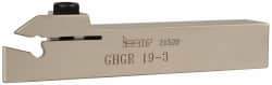 Iscar - GHG, Right Hand Cut, 1.58" Max Workpc Diam, GI..,TIP.. Insert, Indexable Cutoff Toolholder - 0.79 Max Depth of Cut, 3/4" Shank Width, 3/4" Shank Height, 4-1/2" OAL - USA Tool & Supply