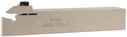Iscar - GHG, Right Hand Cut, 1.58" Max Workpc Diam, GI..,TIP.. Insert, Indexable Cutoff Toolholder - 0.79 Max Depth of Cut, 1" Shank Width, 1" Shank Height, 6" OAL - USA Tool & Supply