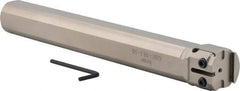 Iscar - GHIC, Internal, Neutral, 0.77" Max Depth of Cut, 0.11 to 1/4" Groove Width, Indexable Grooving Tool Holder - GI.., TIPI Insert Compatibility, 1.42" Shank Height, 1-1/2" Shank Width, 12" OAL - USA Tool & Supply