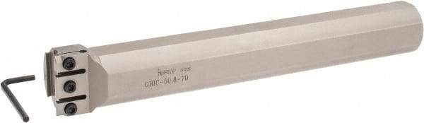 Iscar - GHIC, Internal, Right Hand, Indexable Grooving Tool Holder - 2" Shank Width, 14" OAL - USA Tool & Supply